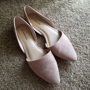 Time and Tru Nude Flats